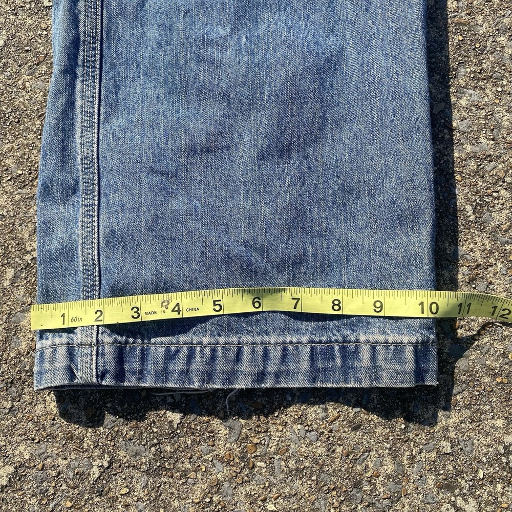 VTG Levi Strauss Signature Carpenter Jean 36x32 Wide Leg 90s Y2K Baggy VGC - Picture 3 of 14